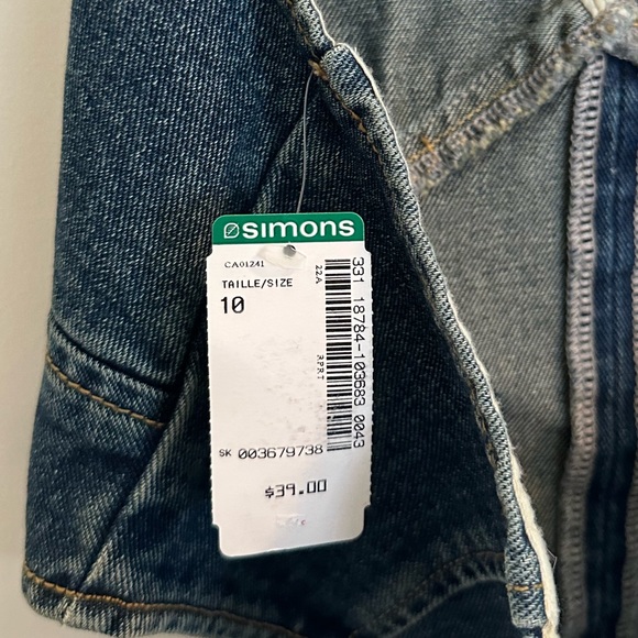 Women’s S Denim Corset Top - Picture 3 of 3